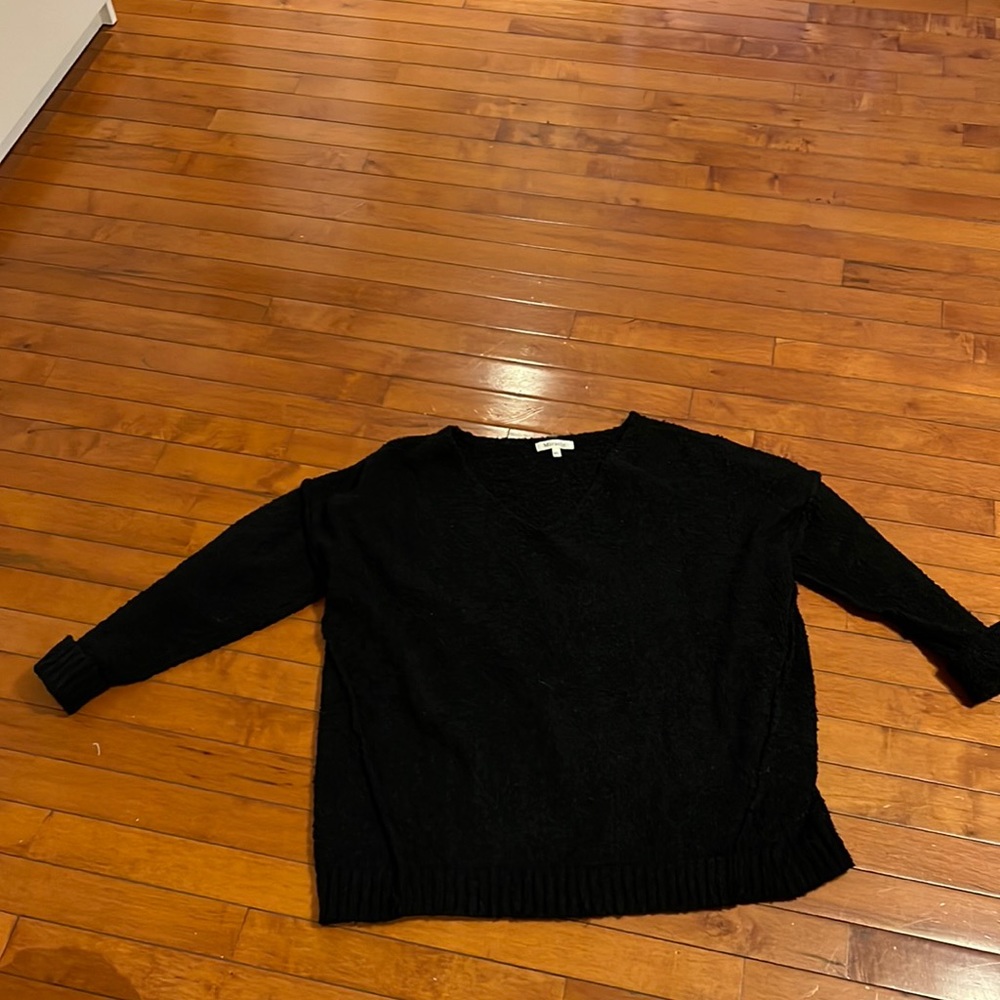 Oversize black cozy sweater size M/L